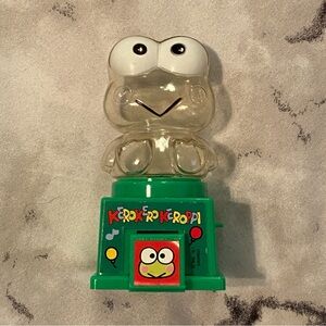 🍬1991 Vintage Sanrio Keroppi Working Mini Gumball Machine